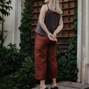 100% Linen Pants - Amour Linen